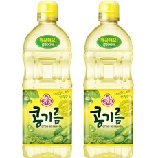 오뚜기 식용유, 900ml, 2개