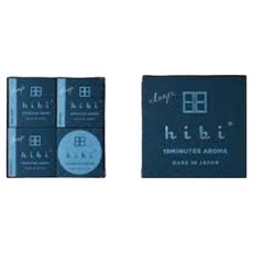 HIBI 三盒禮盒組 Deep系列 60g, 雪松木檜木苔龍涎香, 天然植物香氛, 迷你便攜禮盒, 1組