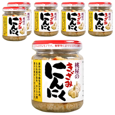 桃屋 大蒜末醬, 保留食材原有風味, 提升料理層次, 菜籽油, 無添加香料, 125g, 6罐