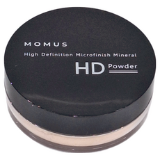 MOMUS HD 微晶礦質蜜粉, 7g, 輕盈細緻, 長效控油定妝, 修飾毛孔, 自然膚色, 1個