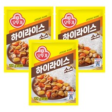 OTTOGI 不倒翁 燴飯醬調味粉, 100g, 3包