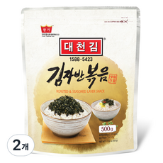 대천김 재래 김자반볶음, 500g, 2개