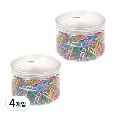 블루마토 컬러 클립1, 500개, 4개입