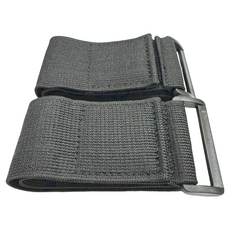TRENY彈力黏扣捆綁帶50x400mm-2入 輕鬆整理電線工具, 1組