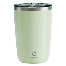 理享家 mini 新一代 美顏四色 電動攪拌杯 304不鏽鋼 350ml 清新綠, 1個