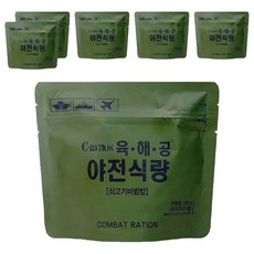 육해공야전식량 쇠고기 비빔밥, 6개, 100g