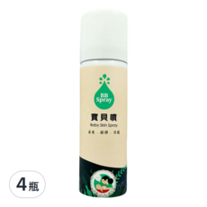 台灣 DOHO 寶貝噴皮膚噴霧, 有效覆蓋傷口 避免外界液體刺激 快速形成保護膜, 75ml, 4瓶