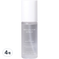 브라질리언시크릿 인그로운 스프레이 제모전후케어, 50ml, 4개