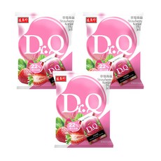 盛香珍 Dr.Q草莓蒟蒻, 265g, 3袋