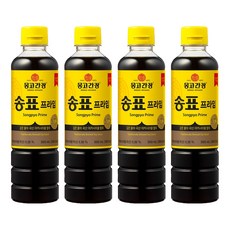 몽고간장 송표 프라임, 500ml, 4개