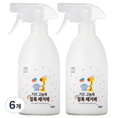 생활공식 키즈 고농축 얼룩제거제, 500ml, 6개