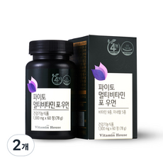 비타민하우스 파이토 멀티비타민 포 우먼, 60정, 78g, 2개