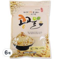 새한 콩고물, 6개, 1kg