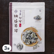 주일 일품 찹쌀 수제 김부각, 50g, 3봉