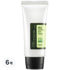 코스알엑스 알로에 수딩 선 크림 SPF50+ PA+++, 50ml, 6개