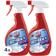 비트 찌든때 제거, 500ml, 4개