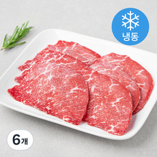 곰곰 육전용 소고기 (냉동), 200g, 6개