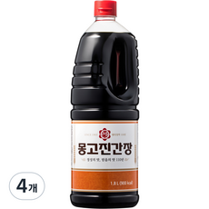 몽고진간장, 4개, 1.8L