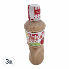 kewpie 培煎胡麻醬, 1L, 3瓶