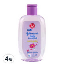 嬌生嬰兒 Morning Dew 古龍水 - 125ml, 4瓶