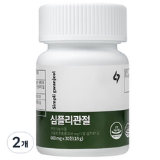 심플리케어 심플리관절 영양제 18g, 30정, 2개