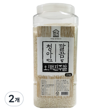 백진주쌀, 2kg, 2개