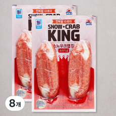 대림선 스노우 크랩킹 오리지널맛, 140g, 8개