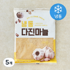 청해원 다진마늘 (냉동), 1kg, 5개