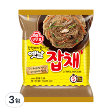 OTTOGI 不倒翁 Yetnal 乾拌冬粉，美味韓式雜菜，5分鐘快速烹調, 3包