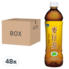 悅氏 麥仔茶, Oligo寡糖添加, 550ml, 48瓶