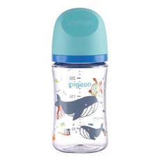 pigeon 貝親 WN3母乳實感T-Ester奶瓶 M奶嘴 3個月以上, 海洋世界, 240ml, 1個