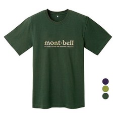 mont-bell 男款PS棉質T恤