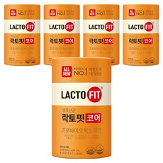 락토핏 코어 유산균 60p, 120g, 5개