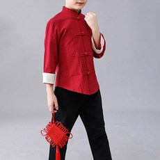 Kori Deer 可莉鹿 兒童萬聖節變裝派對造型服裝民國風學生裝 男款紅色120cm, 120cm, 紅色, 1組