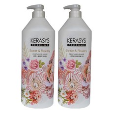 케라시스 스위트 앤 플라워리 퍼퓸 린스, 1L, 2개 1000ml, 2개