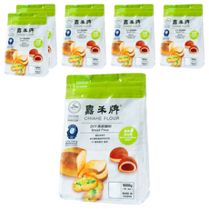嘉禾牌DIY 高筋麵粉 1kg, 6包