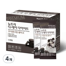 뉴트리디데이 다이어트 쿠키앤크림 체중조절 쉐이크