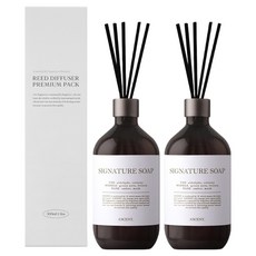 에이센트 네이처 디퓨저, 시그니처솝, 500ml, 2개
