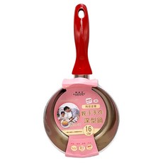 御膳坊 16cm親子手作深型不沾鍋, 輕巧好用，不沾鍋，親子手作，導熱均勻, 1入