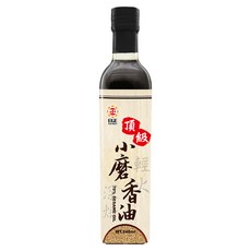 日正食品 頂級小磨香油 240ml，嚴選芝麻，香氣濃郁，各式料理皆適用，為您的餐桌帶來更多變化, 1瓶