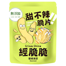 Crispy Ching 經脆脆 甜不辣脆片, 醬燒海苔風味, 45g, 1包