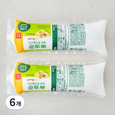곰곰 국산콩으로 만든 순두부, 400g, 6개