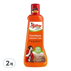 폴리보이 퍼니처 인텐시브 원목가구 목재 마루 폴리쉬 광택 클리너, 200ml, 2개