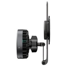 MAGEASY MagMount Qi2 智慧冷卻車用手機支架 數位中控螢幕款, 太空灰, MCGIPH301SG24