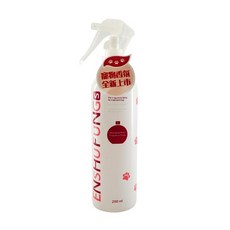 ENSHUFUNG 恩舒芳 犬貓寵物香氛噴劑, 紅絲絨玫瑰, 法國原裝進口植萃香氛, 溫和不刺激, 無害酵素分解異味, 香氣持續一週以上, 200ml, 1瓶