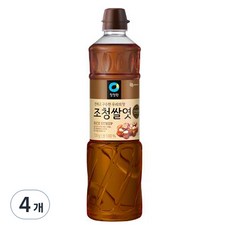 대상 청정원 조청쌀엿, 700g, 4개