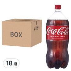 可口可樂, 原味汽水，2000ml, 2L, 18瓶