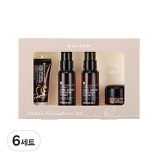 미즈온 스네일 리페어 라인 미니어쳐 여행용 4종 세트, 6세트 6세트