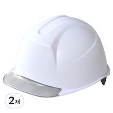 Dongmyung建設工地工地頭部保護新頭盔型透明安全帽 白色 DMS-M-3001(AM-841), 2個
