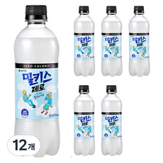 밀키스 제로, 500ml, 12개